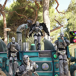 atrezzo especial decorados cine set rodaje leds