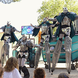 atrezzo especial decorados cine set rodaje leds