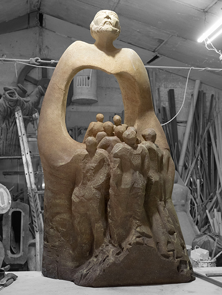 Escultura fibra vidrio