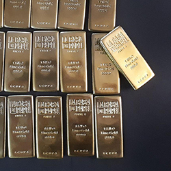 Lingotes oro ficticios fake casa de papel fx
