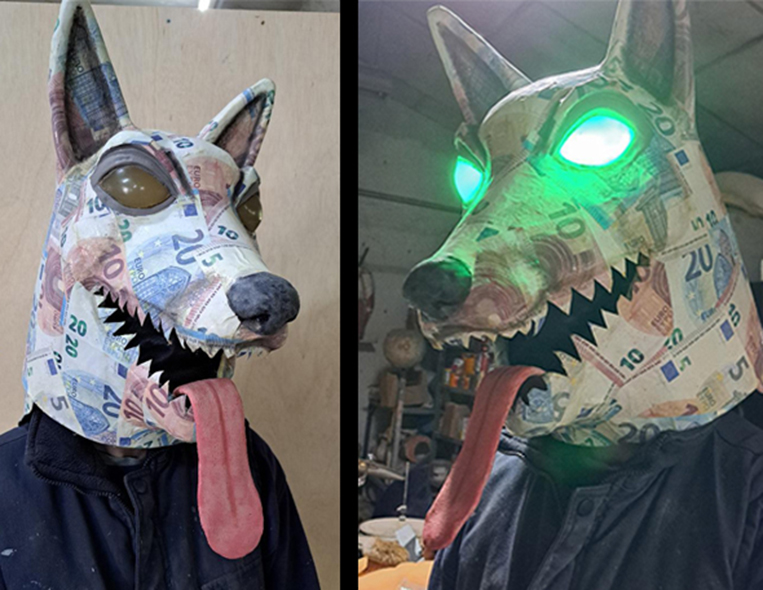 Ficticios publicitarios props ciencia ficcion mascaras latex