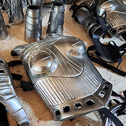 Armaduras armas ficticios props vestuario especial